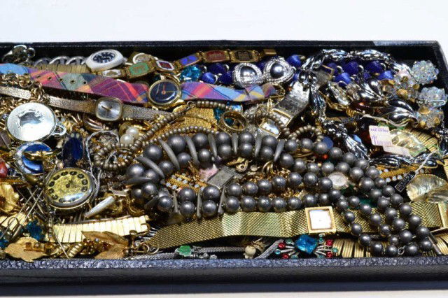 Lot of costume jewelry, Trifari: Lot of costume jewelry including pieces from Trifari.