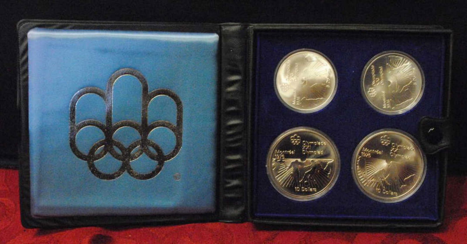 1976 Canadian Olympics 4-Coin Proof Set (1 of 2)
