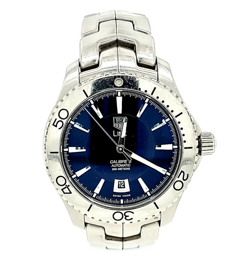 Men's Stainless Tag Heuer Link Automatic Watch (1 of 7)