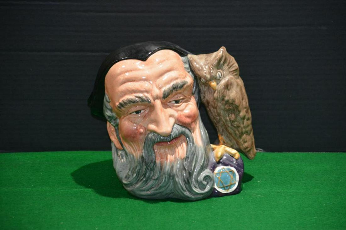 Royal Doulton Toby Mug Merlin D6529: Royal Doulton Toby Mug Merlin D6529