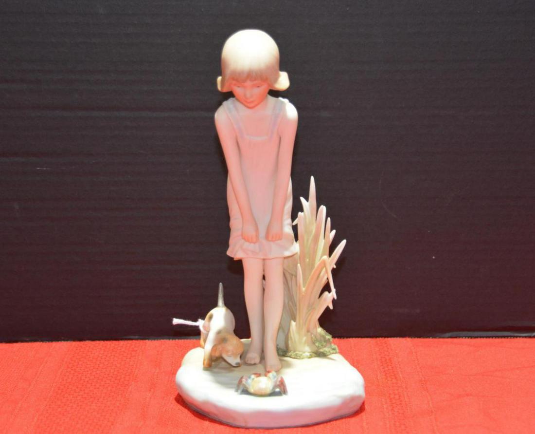 Cybis  Porcelain Figurines Kara- Girl At Beach (1 of 6)