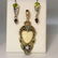 295: Sterling Sajen Goddess pendant & earrings