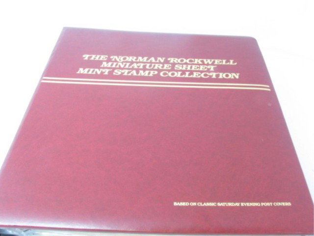 Norman Rockwell Miniature Mint Sheet Stamp Coll.: Norman Rockwell Miniature Mint Sheet Stamp Collection