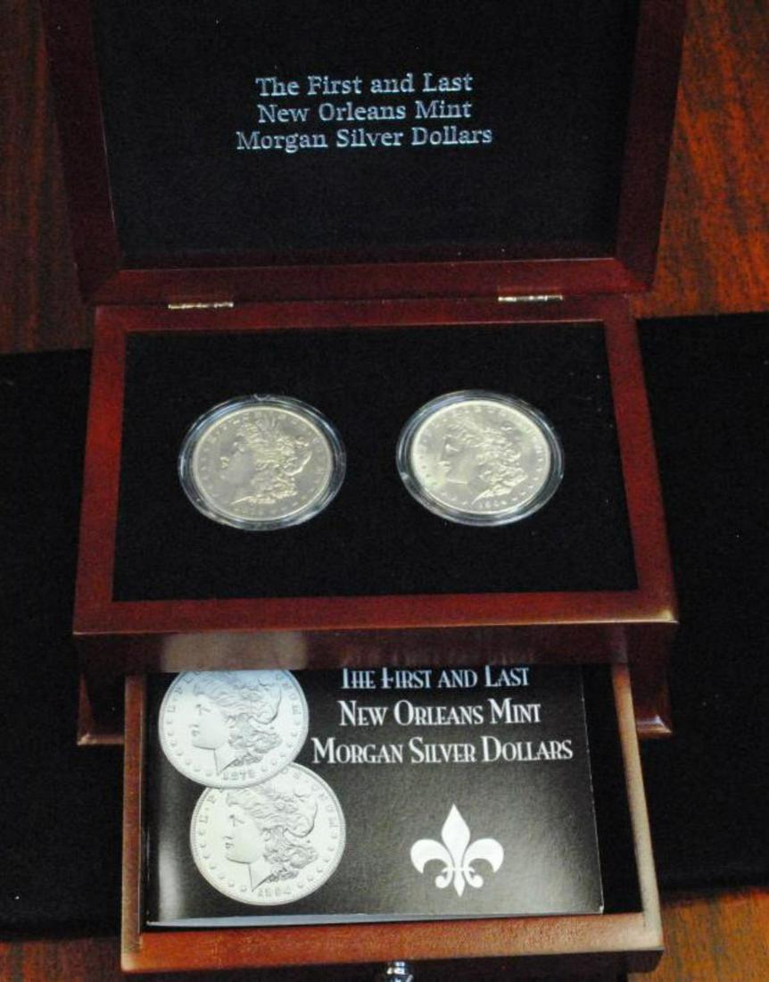 First & Last New Orleans Mint Morgan Dollar Set (1 of 2)