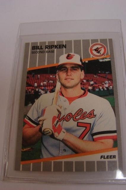19 Bill Ripken Baseball Cards "F... Face": 19 Bill Ripken Baseball Cards - with the famous "F... Face" written on bat handle and not noticed until after they were distributed.