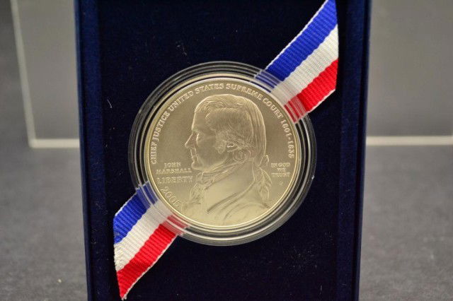 2005 Chief Justice John Marshall Silver Dollar Unc: 2005 Chief Justice John Marshall Silver Dollar Uncirculated