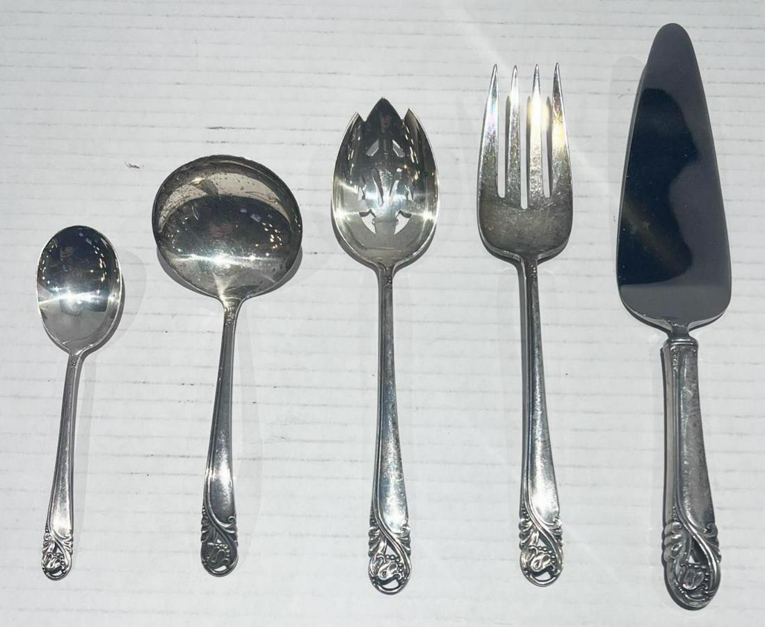 5 Sterling Silver Serving Items International Comp (1 of 2)