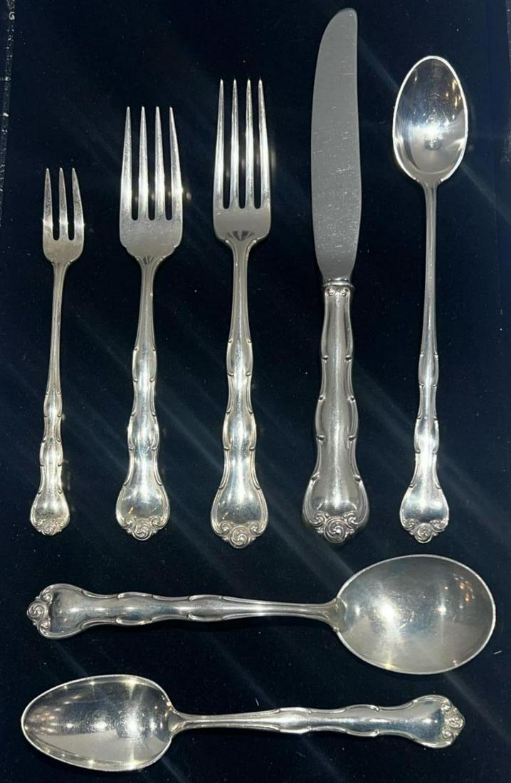 Sterling Silver Flatware Set Service for 8 (1 of 1)