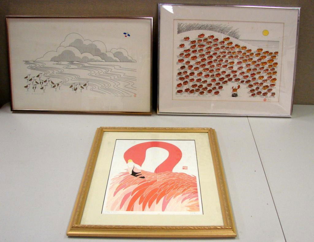 34 3 Framed Ikki Matsumoto Ltd. Ed. Prints Apr 07, 2012 Gulfcoast Coin & Jewelry in FL