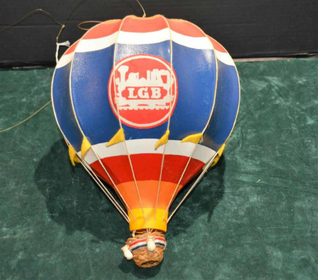 Lgb Train Store Display Hot Air Balloon Auction