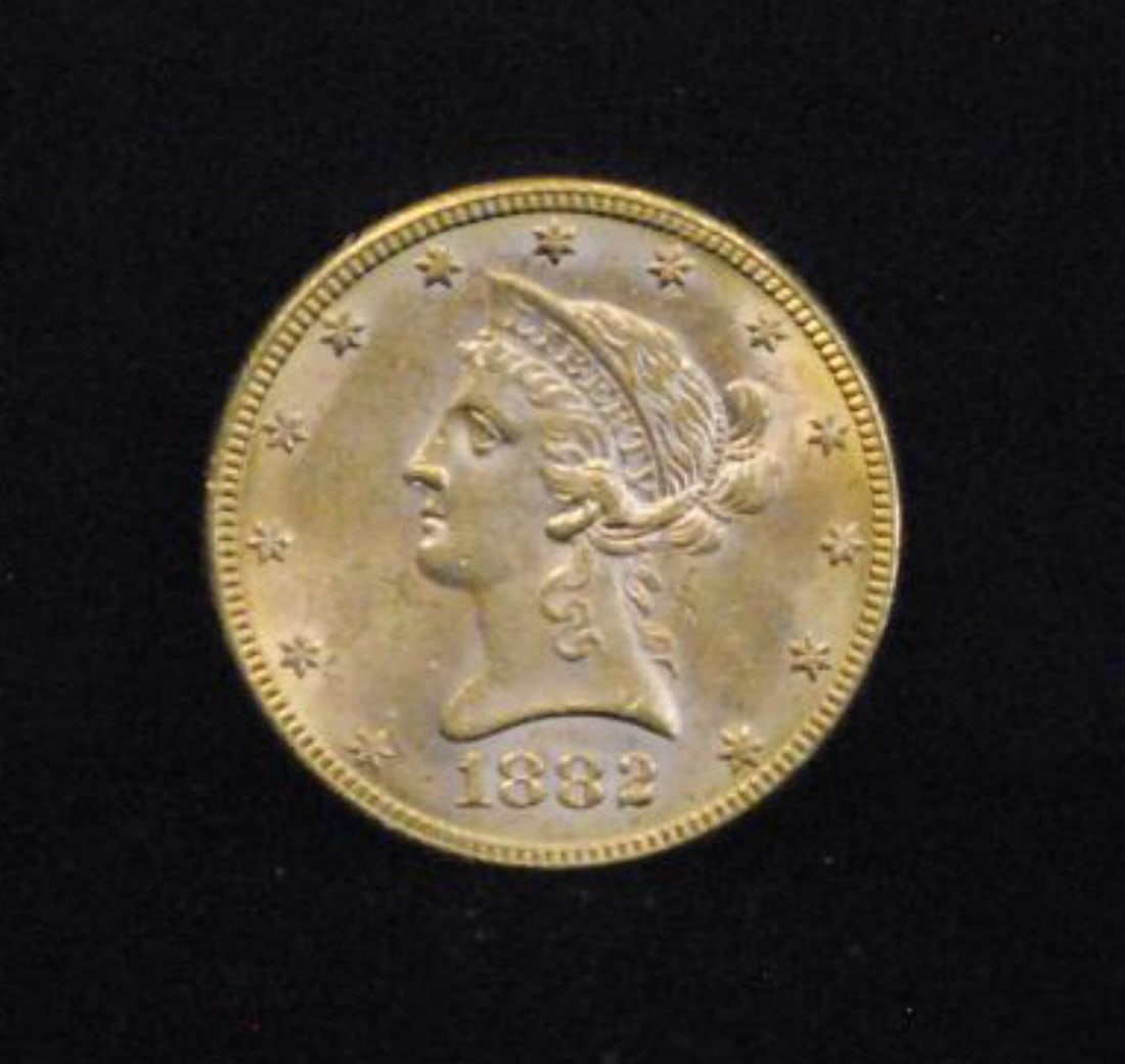 1882 $10.00 Gold Liberty BU: 1882 $10.00 Gold Liberty BU