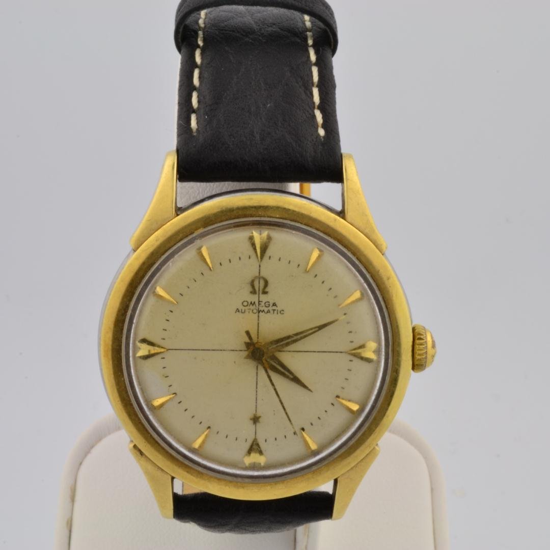 Mans Automatic Omega Watch: Mans Automatic Omega Watch. 34mm case with second hand.