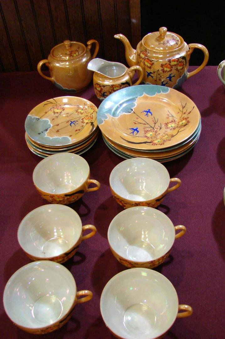 74A Vintage Japanese Lusterware Tea Set Aug 18, 2012 Gulfcoast