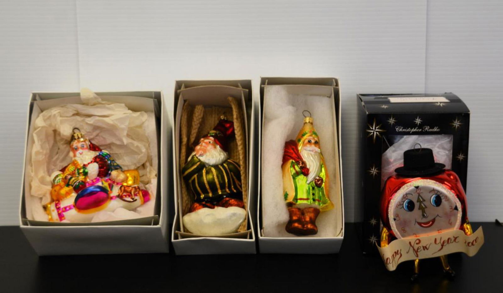 Lot of Christopher Radko Christmas Ornaments (1 of 3)