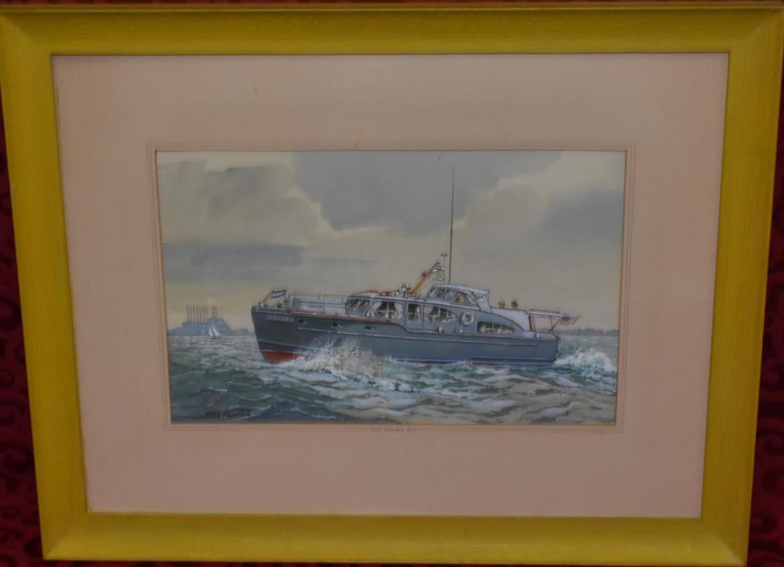 Fred W Rypsam. Nautical Titled Raven (1 of 6)