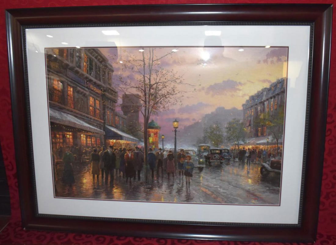 Frame Thomas Kinkade Lithograph (1 of 5)