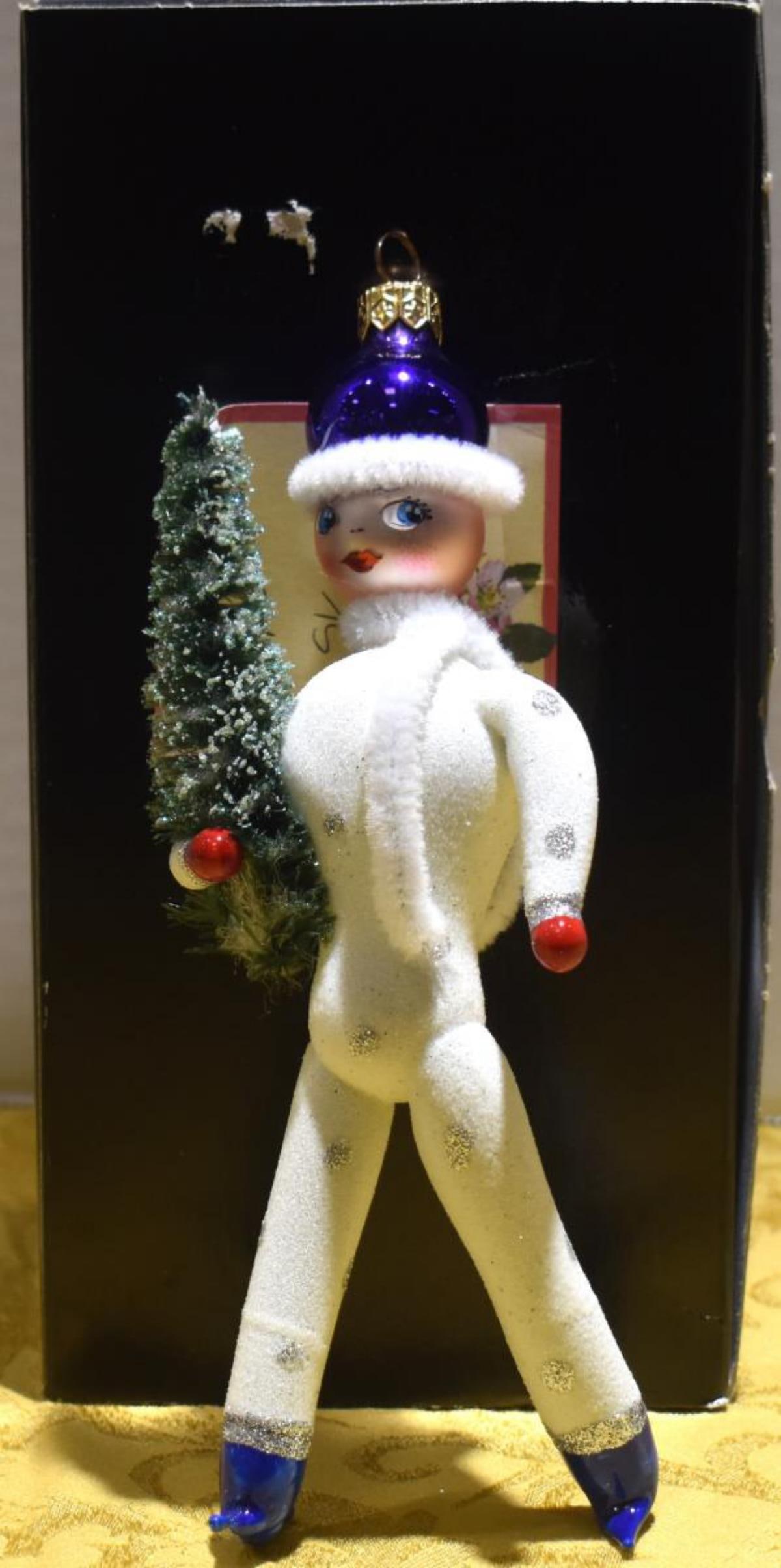 Christopher Radko Winter Skate Purple Hat Retired (1 of 3)