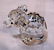 51: Swarovski Crystal Large Elephant 2", w/box, #7640 - 3
