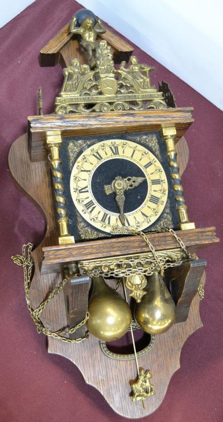 209a Atlas Wall Clock Nu Elck Syn Sin Dec 02 2012 Gulfcoast Coin Jewelry In Fl