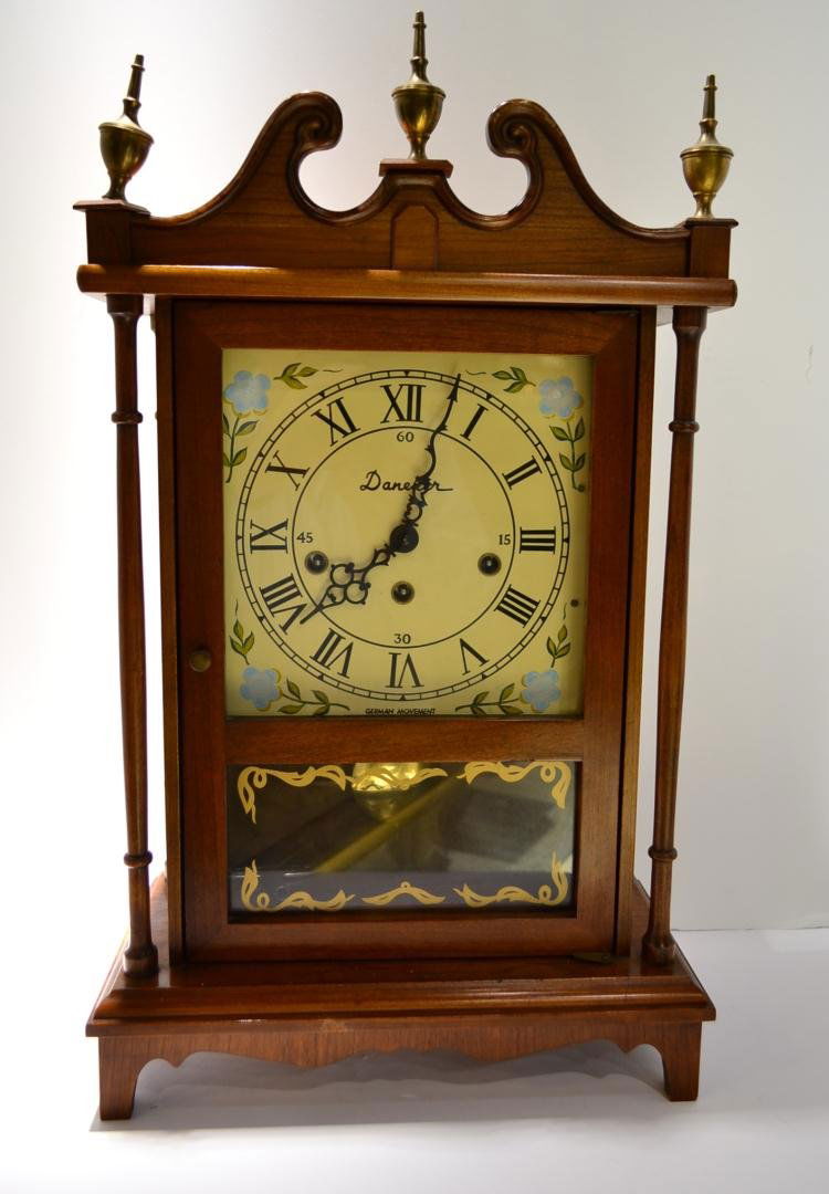 70 Daneker Mantle Shelf Clock with German Movement