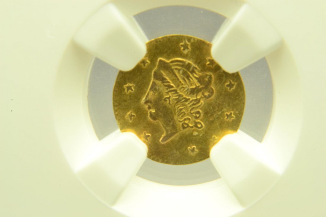 1871 Round Lib. 50c BG-1011 CA Gold NGC AU Det.: 1871 Round Liberty 50c BG-1011 California Gold NGC About Uncirculated Details Removed from Jewelry