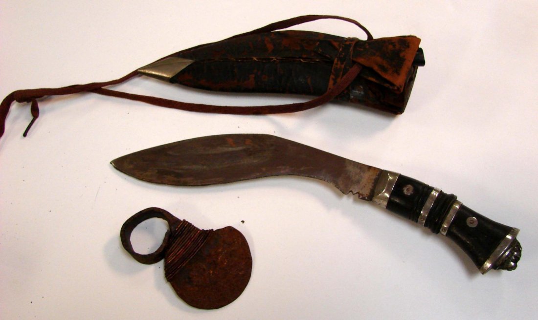 African Tribal Finger Knife & Mid Eastern Knife