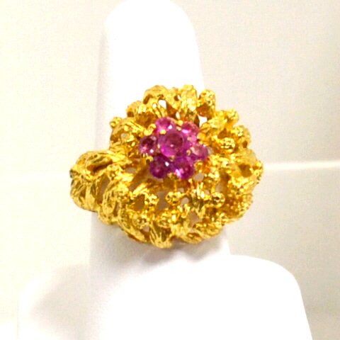 18kyg Ruby Ring