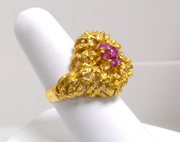 18kyg Ruby Ring - 3