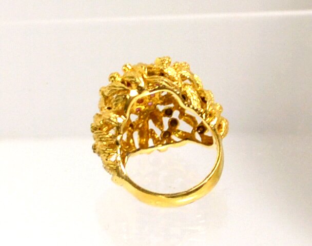 18kyg Ruby Ring - 5
