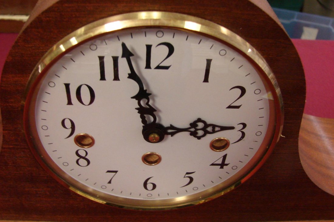 Franz Hermle Chiming Mantle Clock - Working - 2