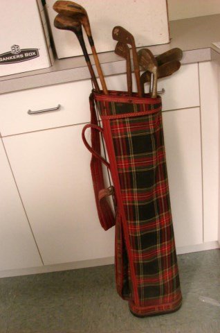 Vintage Golf Clubs & Bag, some by Ted Ray: Vintage Golf Clubs & Bag, some by Ted Ray. Ted Ray was a US Open & British Open Champion and remembered for being part of the playoff in 1913.