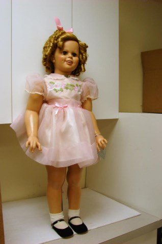 Danbury Mint Shirley Temple Doll -approx. 35" tall: Danbury Mint Shirley Temple Doll -approx. 35" tall, from a smoke-free, pet free home; excellent condition. No box.