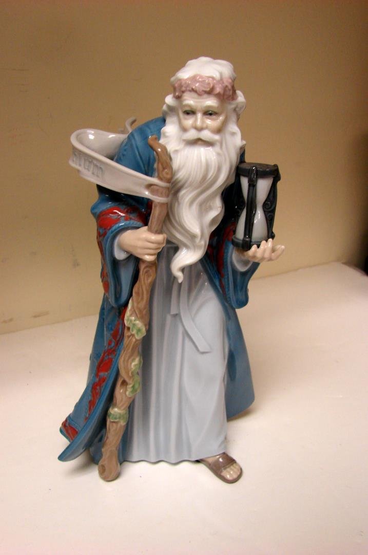 Lladro Millennium Santa Claus: Lladro Millennium Santa Claus, no chips; no box.
