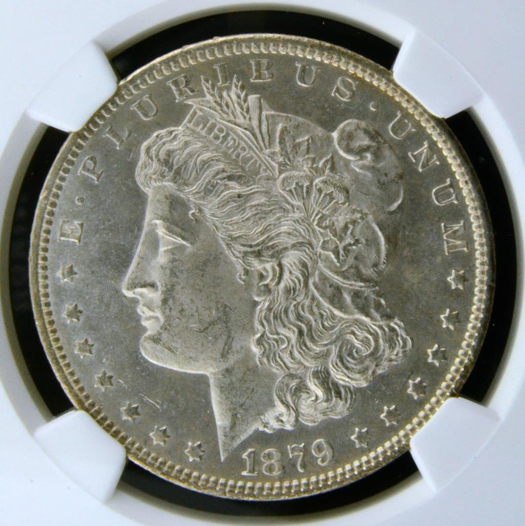 1879 O Morgan Silver Dollar NGC MS 62 PL: 1879 O Morgan Silver Dollar NGC MS 62 Proof Like