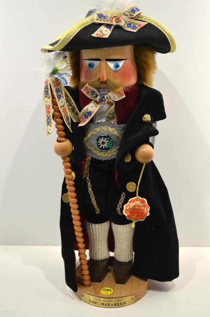 Steinbach Nutcracker: Steinbach Nutcracker. "The Bavarian" from the World Costume Series, 18"h.