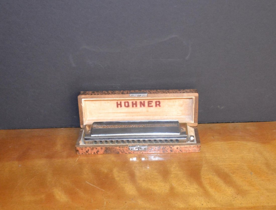 M. Hohner 64chromonica Harmonica: M. Hohner 64chromonica Harmonica in the original box