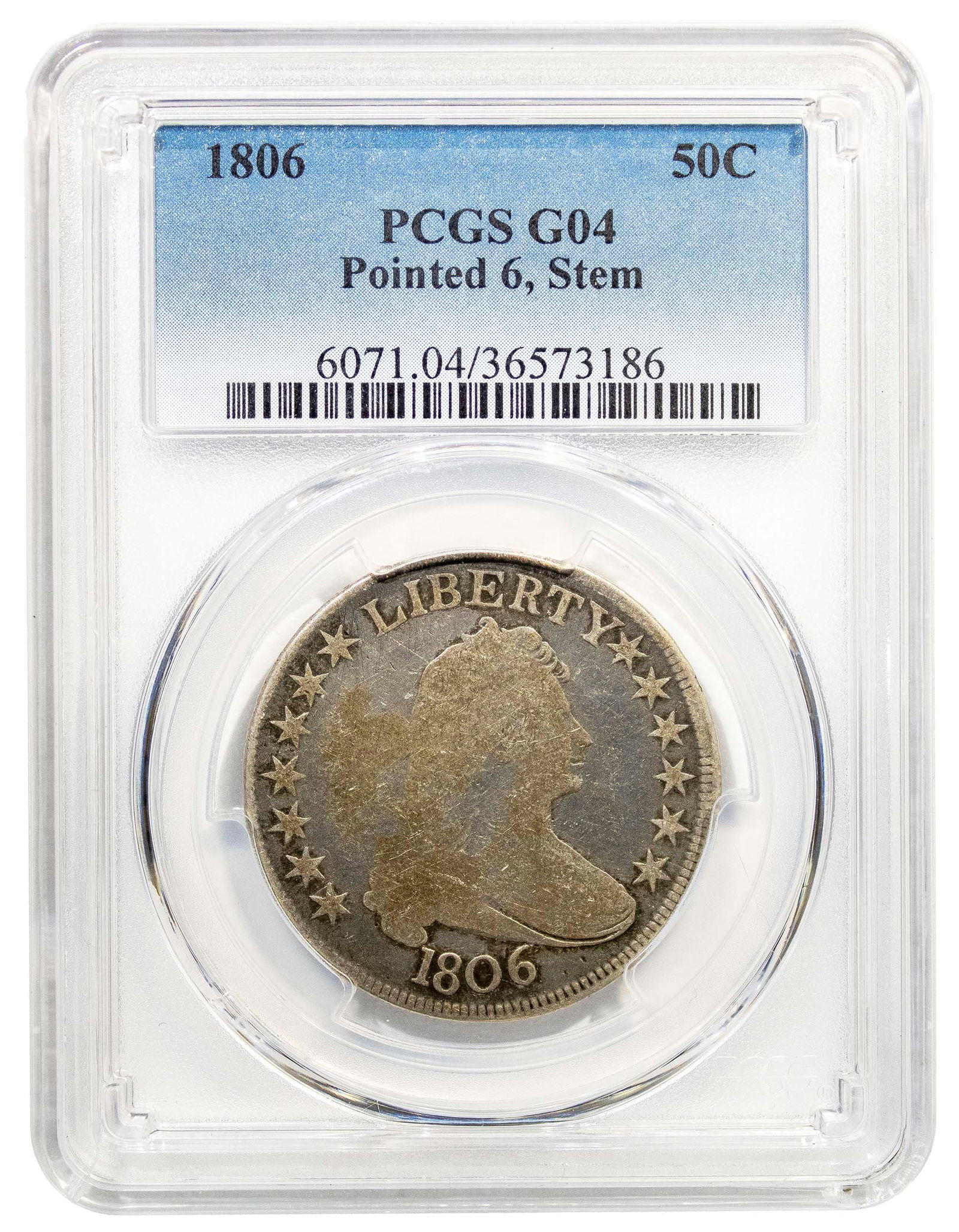 PCGS G-4 1806 Bust Half Dollar (1 of 2)