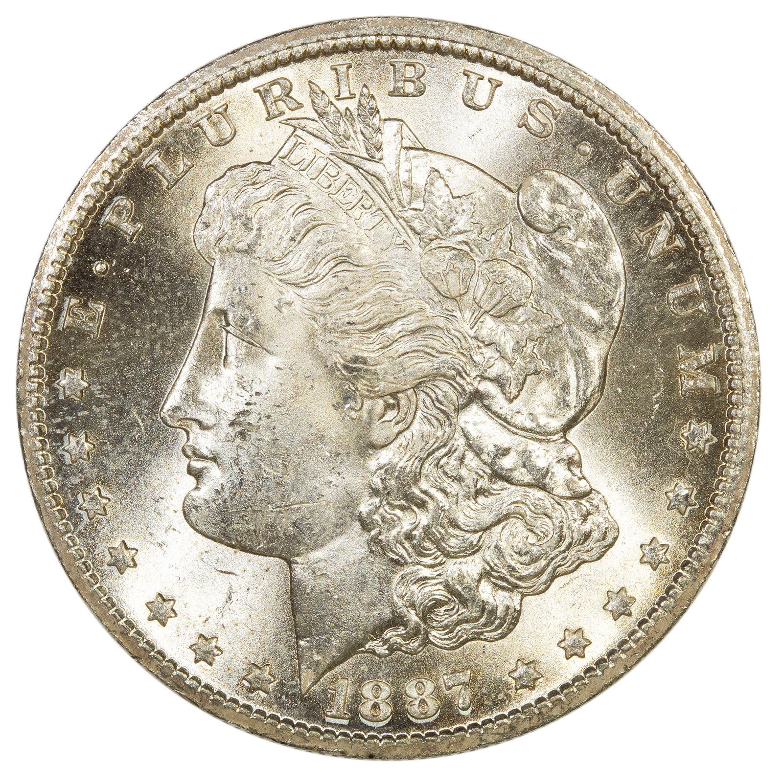 BU-62 1887-S Morgan Dollar (1 of 2)