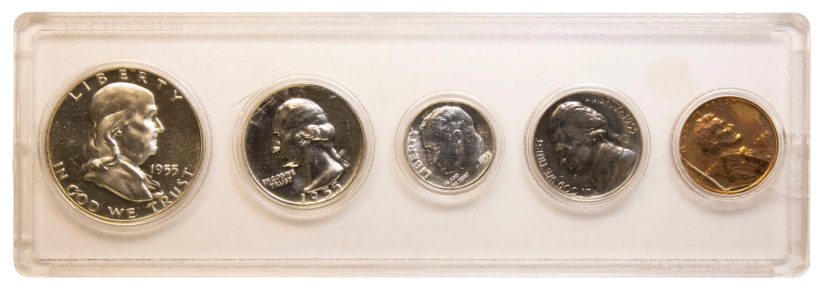 Gem Quality 1955 Proof Set (1 of 2)