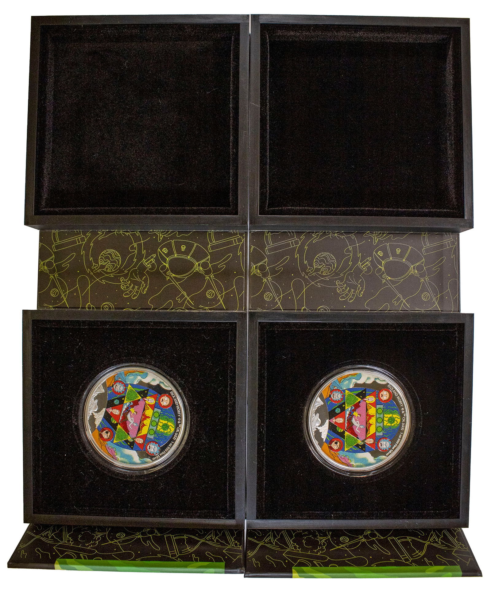 Niue. 2022 Rick and Morty 1 oz Silver Coin Pair (1 of 1)