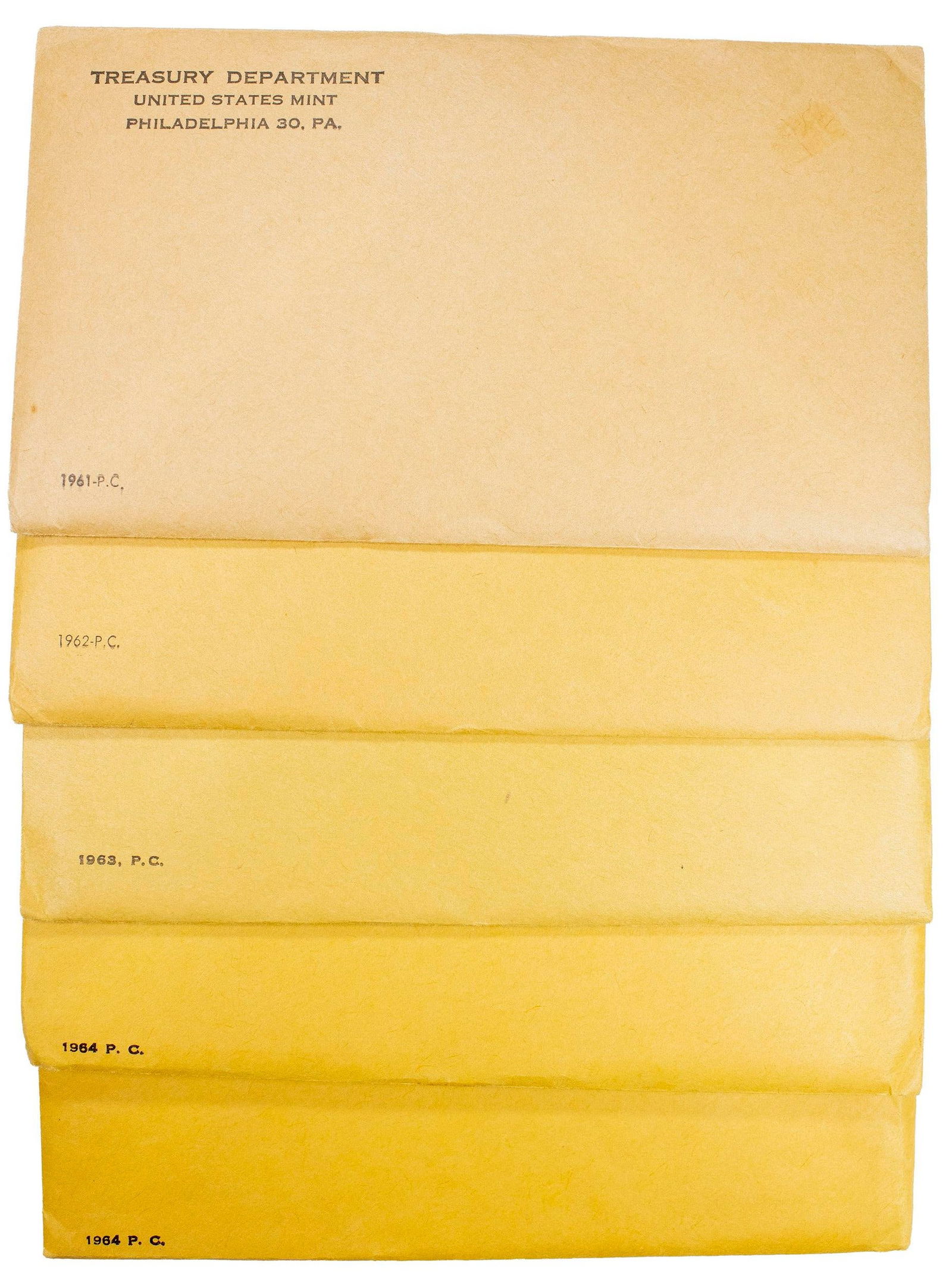 5 Piece Group Of Sealed Proof Sets (1 of 1)