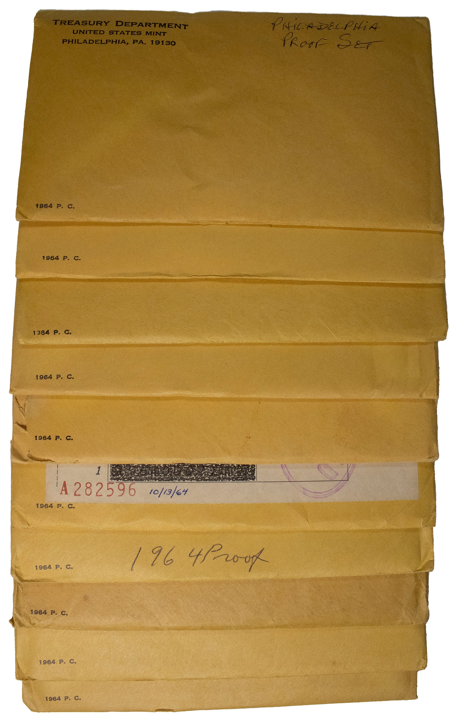 10 1964 Proof Sets (1 of 1)