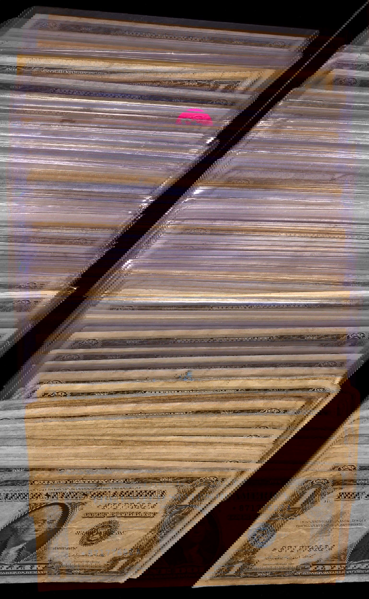 106 Pcs Mixed 1935 & 1957 $1 Star Notes (1 of 1)