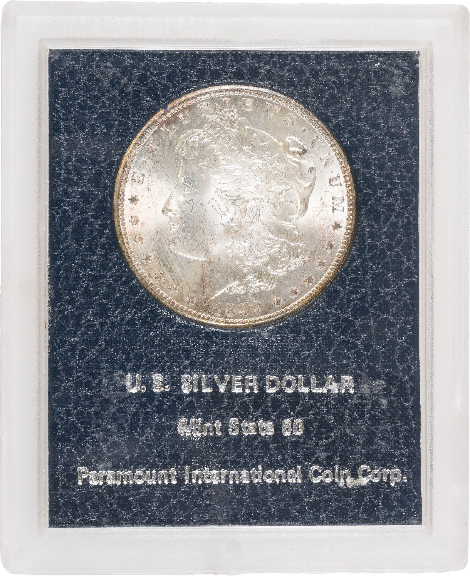 BU 1899-O Morgan Dollar In Paramount Holder (1 of 2)
