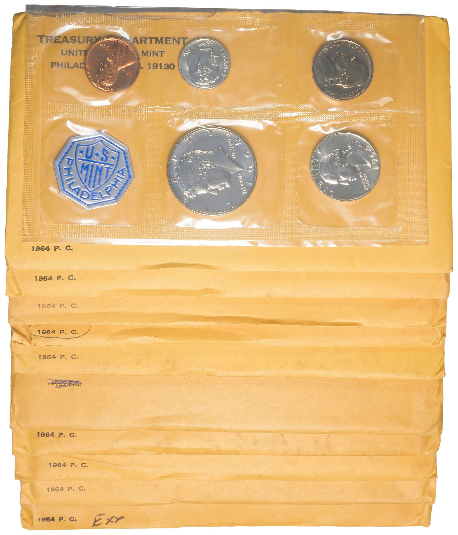 10 1964 Proof Sets (1 of 1)