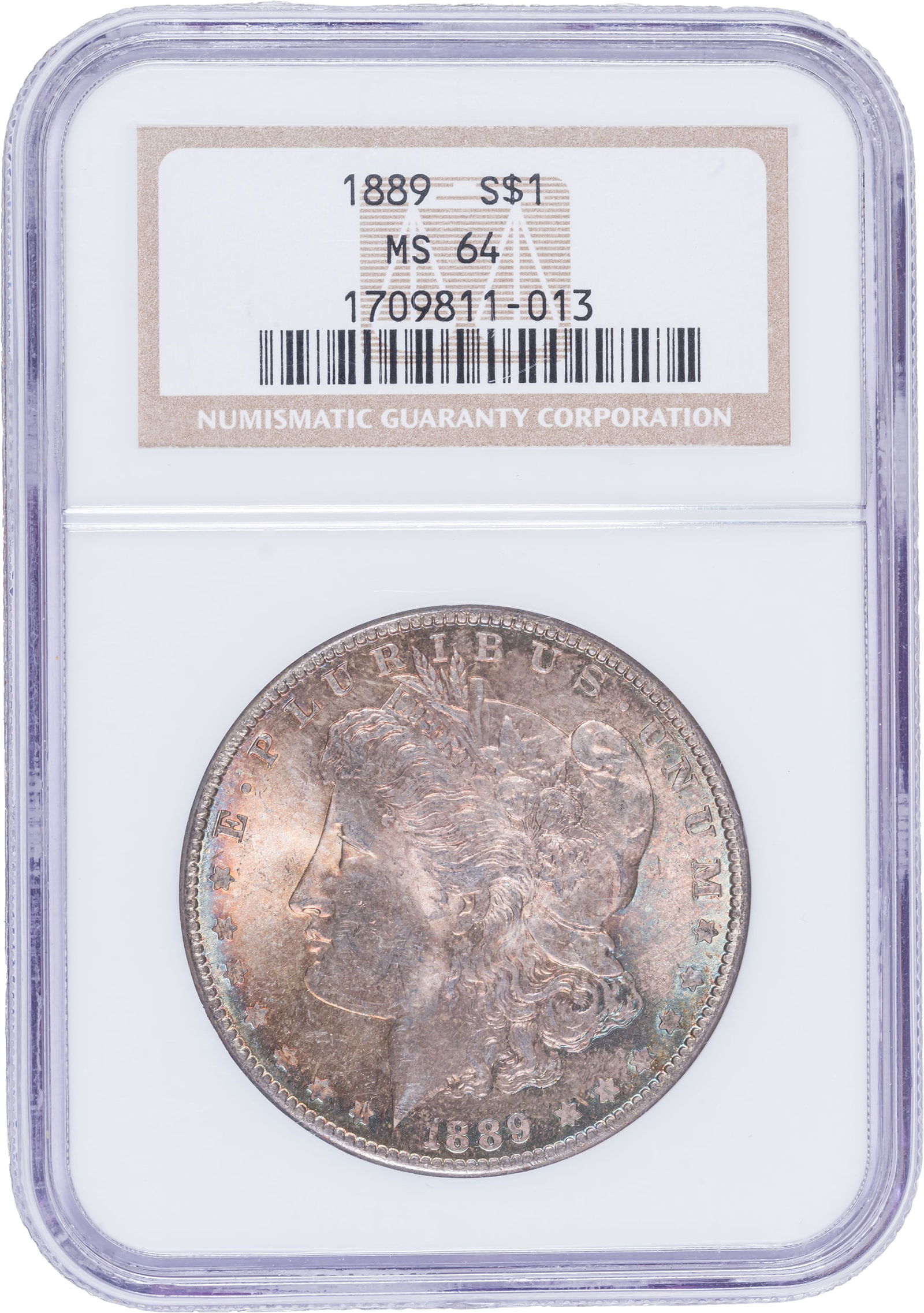 NGC MS-64 1889 Morgan Dollar (1 of 2)