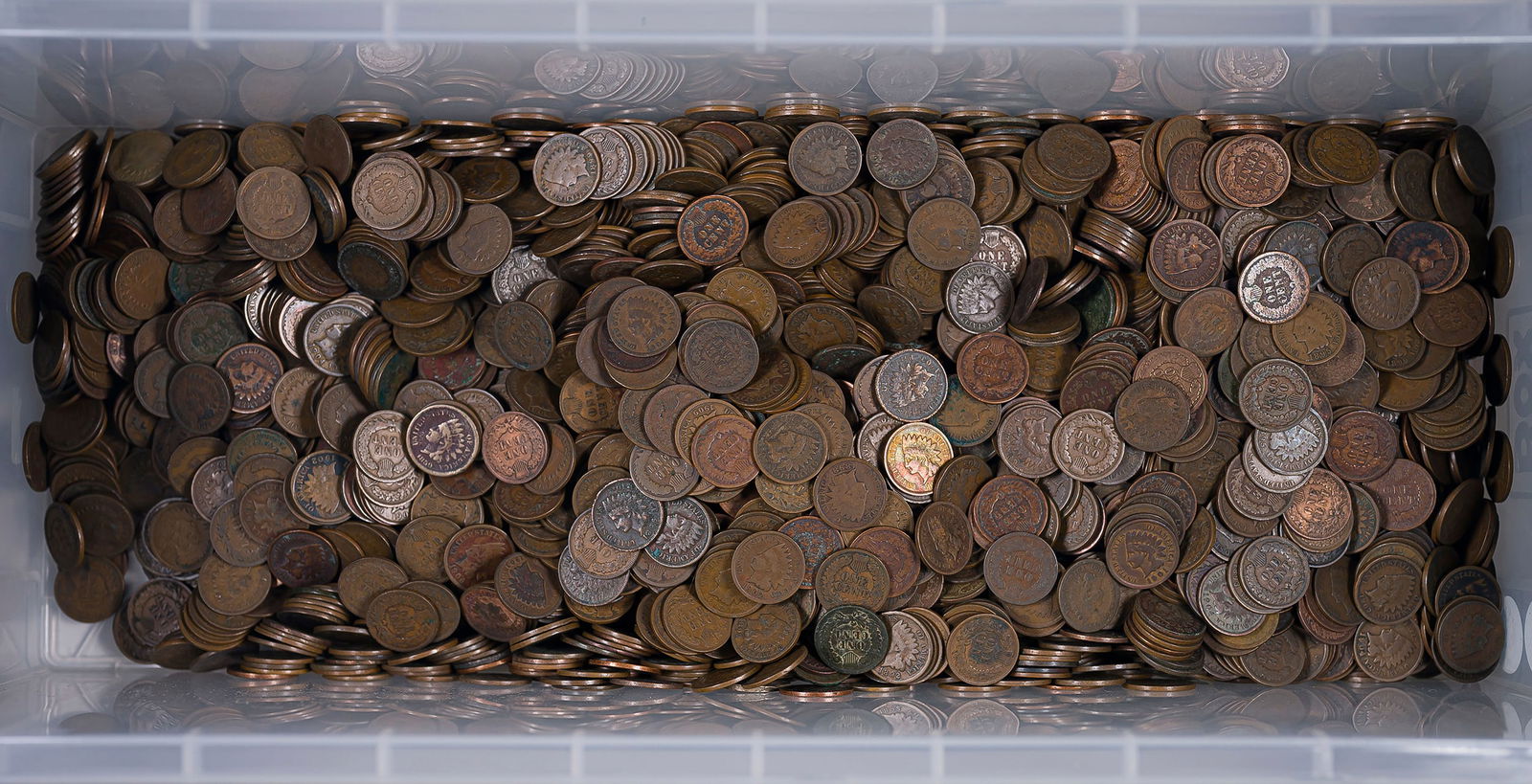 2750+ Pieces Of Indian Cents (1 of 1)