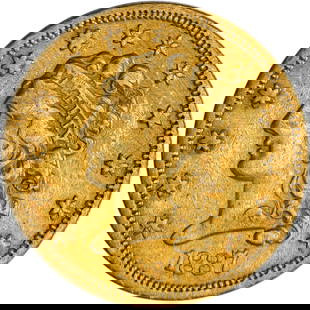 AU Details 1837 $2.50 Gold Classic: Warm yellow gold surfaces with soft orange highlights, lightly brushed at some point.