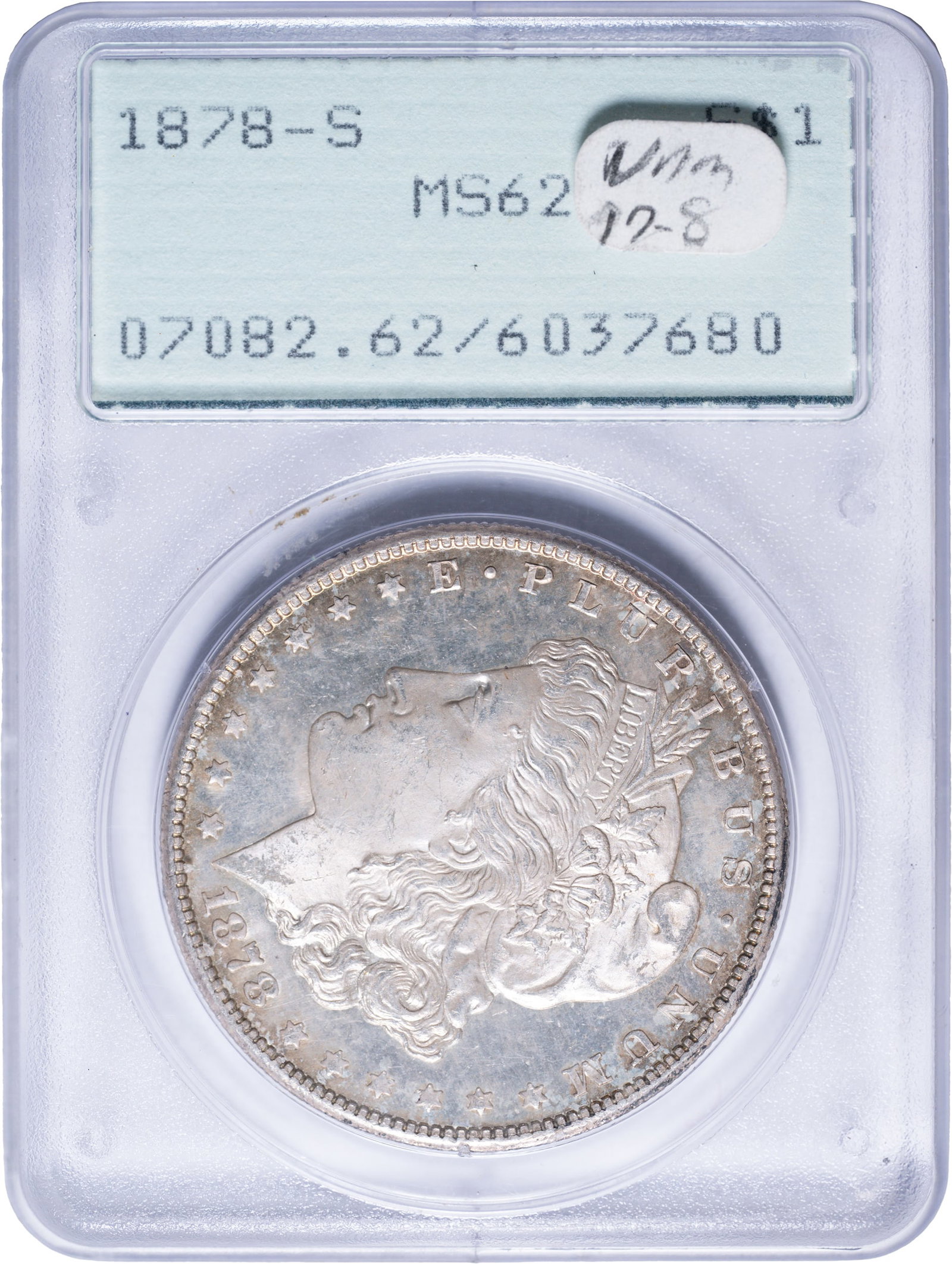 PCGS MS-62 1878-S Morgan Dollar (1 of 2)