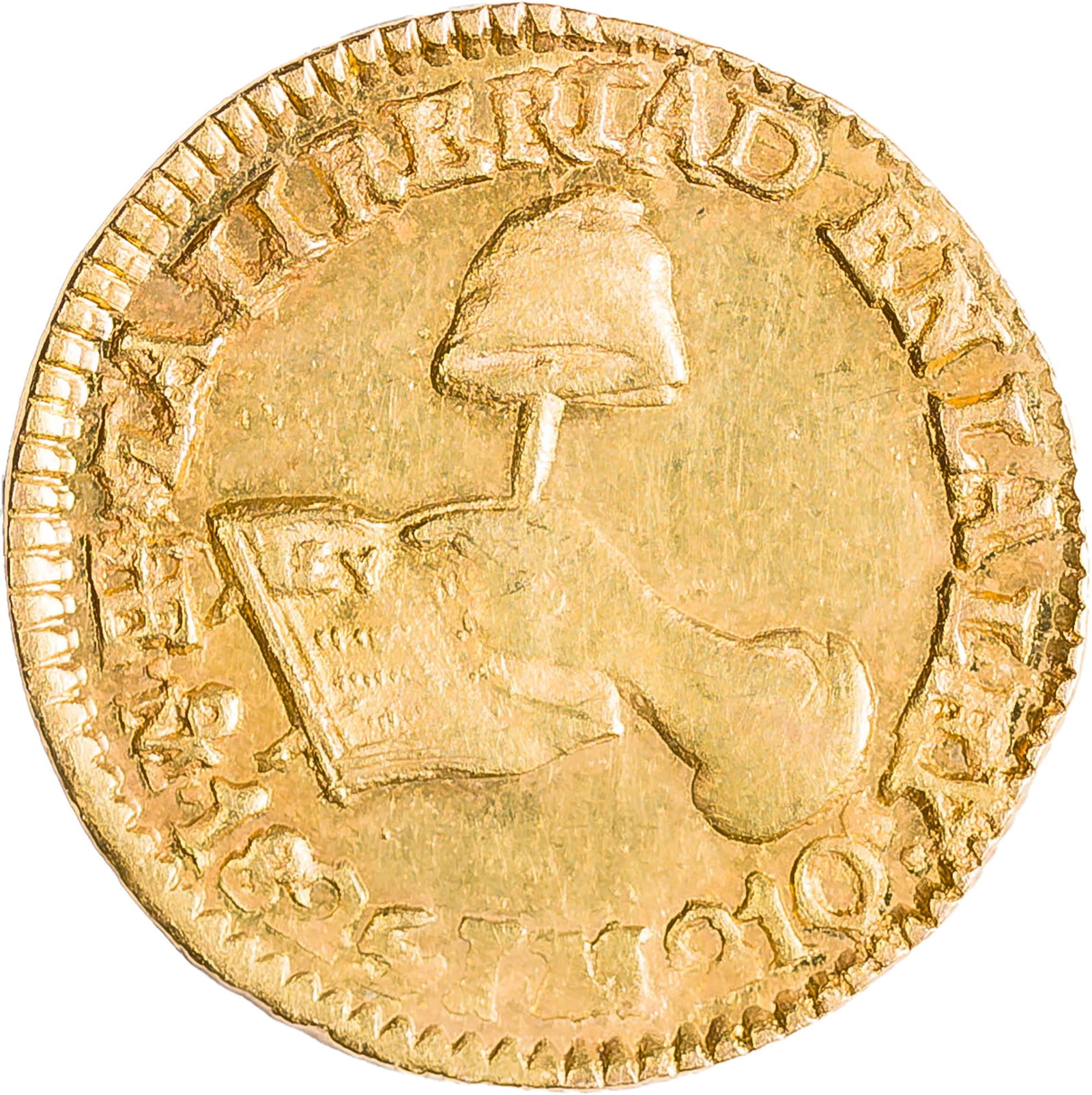 Mexico. First Republic. 1825 Gold Half Escudo (1 of 2)